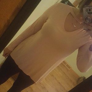 Mock Choker tunic/ tee